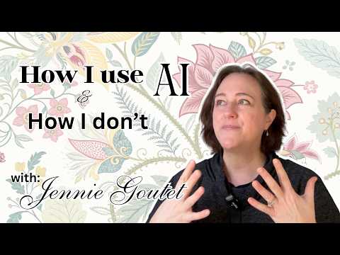 How I use AI as an author, how I don't ... and the kind of art that inspires me.