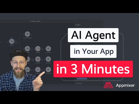 How to Ship an AI Agent in Your App in 3 Minutes 🤯