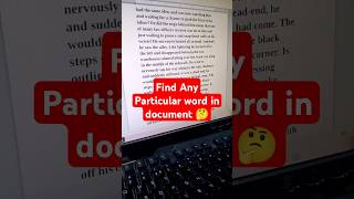 Find word shortcuts #digiuni #findwords #tricks #gaming  #keyboardshortcuts #computertricks #asmr