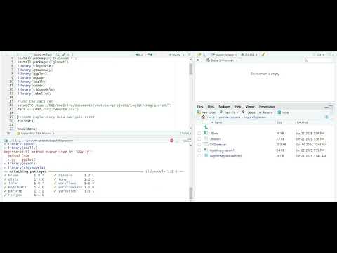 logistic regression in R