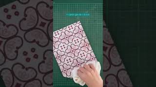 Armado de tapa de agenda con papel autoadhesivo laminado mate