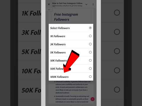free Instagram followers 2025 | Instagram followers kaise badhaye 2025 #shorts #instagramfollowers