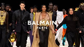 Balmain Men's Fall-Winter 2024 Fashion Show
