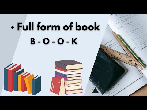 Full form of " Book " 📚📖  ||  Do you know this full form ? @Do_it_FORMS