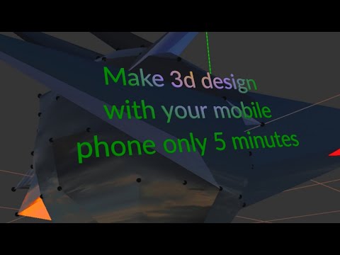 Make 3d logo design simple with your mobile phone