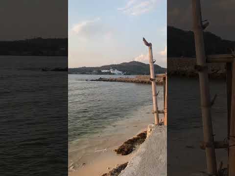 Waiting for the sun to set #travel #sea #sunset #shorts