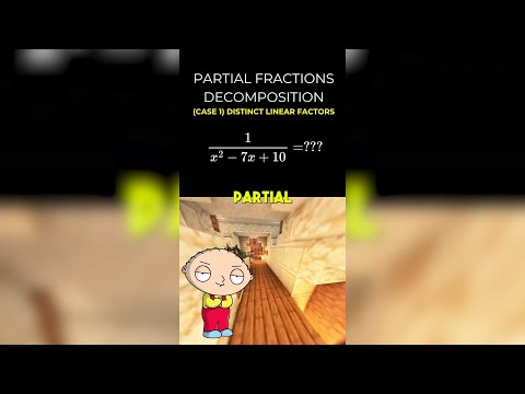 Partial Fractions (case 1) Distinct Linear Factors