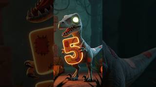 Halloween Numbers Song 🎃 | Learn Numbers 1 to 10 with Dinosaurs | Back to School Counting