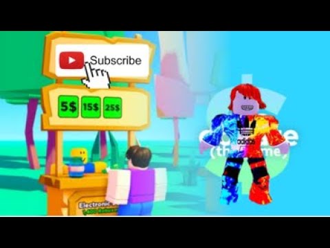 Donating Robux in PLS DONATE GAME IN ROBLOX