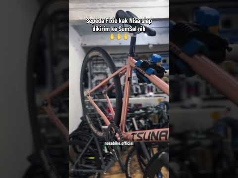 Fixie Tsunami SNM100 #fixedgear #fixie #sepeda #viralvideo