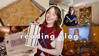 trying to defeat my reading challenge before the new year lol (cozy reading vlog ✨📚)