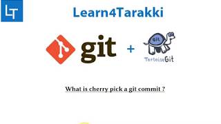 TortoiseGit Tutorial 12: How to use cherry pick in git ?