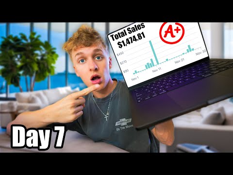 $0 - $1000 In 7 Days Dropshipping Challenge AFTER Buying A Course