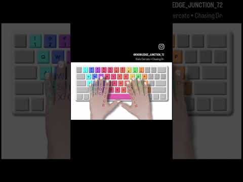 Fast typing method #knowledge #education #since #computertechnology #windows #everyone #english
