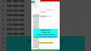 #shorts #excel #formula #trick