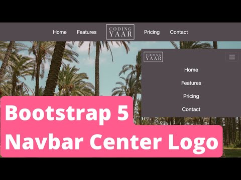 Bootstrap Navbar With Logo