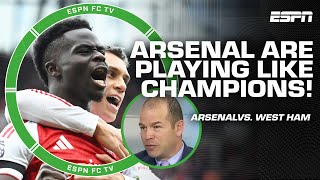 REACTION to Arsenal vs. West Ham 👀 'A GLORIFIED TRAINING SESSION' - Ale Moreno | ESPN FC