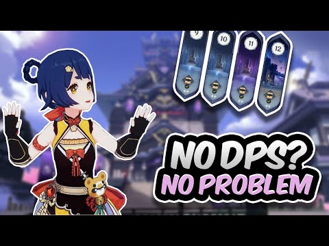 Can We Clear Floor 12 Without A Main DPS (Support Builds Only)? | Genshin Impact