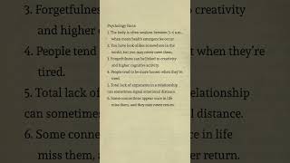 Psychology Facts That Will Change How You Think 🧠✨ #Psychology #MindFacts