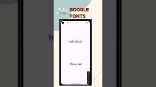 Add Google Fonts in under a minute!! ⏱️ #flutter #fluttertutorial #flutterforbeginners