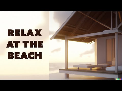 Beach House Relaxing Sounds | 8 Hours for Deep Sleep & Relaxation