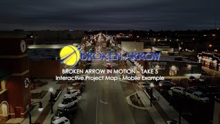 Broken Arrow in Motion - Take 5 Interactive Project Map for Mobile Devices