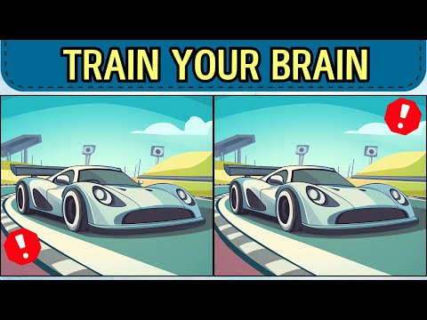 Brain Test 🧠 Spot the 3 Differences | Can You Find Them All? 《A Little Difficult》