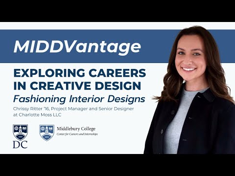 MIDDVantage Exploring Careers in Creative Design Ep 1 with Chrissy Ritter ‘16