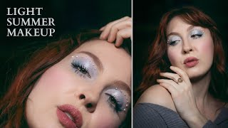 LIGHT SUMMER makeup💙 Ethereal vibes meets Euphoria💙