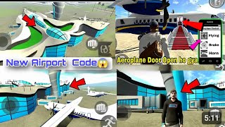 New airport 😱😱 || mr beast cheat code || Indian bike driving 3d new update ||