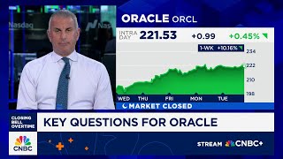 I think Oracle relief rally will continue, says 'Fast Money' trader Guy Adami