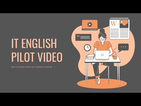IT English Vocabulary - Pilot Video