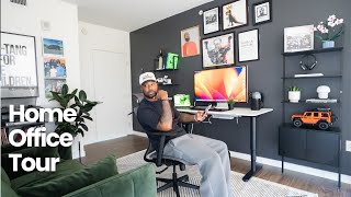 My Home Office Tour | Minimal & Stylish Workspace Setup for Productivity & Creativity