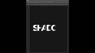 How to create Shadow Text effect in photoshop | Learn With Fana