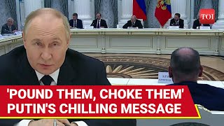 Putin Video Speech After Trump Called Him CRAZY; 'Pound, Pound & Pound...' | Watch