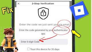 Roblox 2 Step Verification Not Sending Email | Not Receiving 2 Step Verification Code Roblox