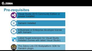 Zebra DevTalk | How Xamarin Will Help You Build Enterprise Apps Using C# | March 2016