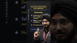 Variable Declaration and Definition in C++ #CPlusPlus #NesoAcademy #QuickConcepts