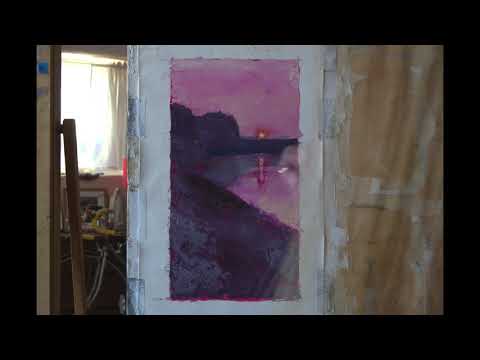 On the Edge Time Lapse Painting