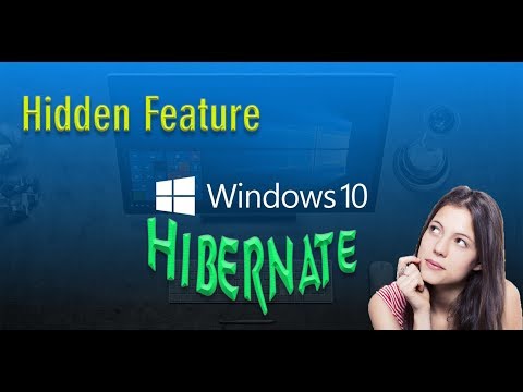 Hidden Feature in Windows 10 & 7 | Hibernate