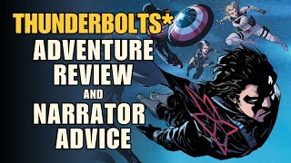 Thunderbolts!  A review of the new, FREE Marvel Multiverse RPG Adventure, with Narrator Advice