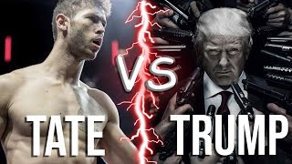 TateSpeech vs @DonaldJTrumpforPresident 2024