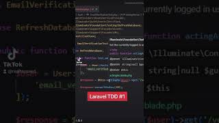 Laravel TDD #1 #felament #laravel  #webdevelopment #development #tricks #tips #laraveldevelopment