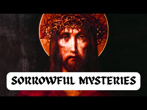 Fast Rosary TODAY with Sacred Art - Sorrowful Mysteries (Fri. & Tue.) Catholic Prayers