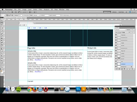 Building a Simple Website | Designing the Mockup