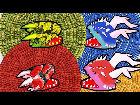 Snake clash .io - MAX LEVEL ! Epic snake clash.io Gameplay #155# #1million #111