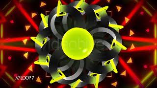 Glowing Quantum 10 VJ Loops - motion graphics video