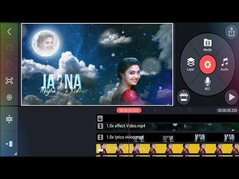 Trending Sky Moon Status with photo in kinemaster | Kinemaster Editing