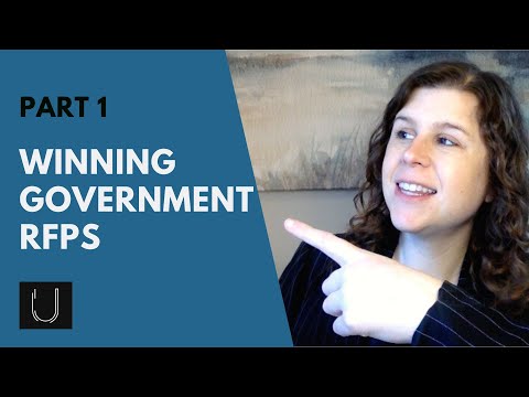 Winning Government RFPs - Part 1