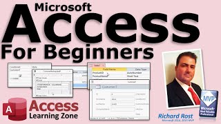Microsoft Access Beginner Full 3 Hour Tutorial Database Planning, Customer Table, Queries, Forms